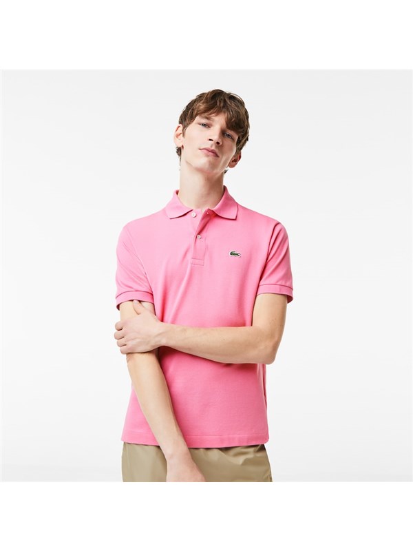 LACOSTE Polo Reseda pink