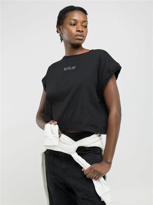 REPLAY T-shirt Black