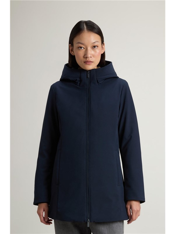 Woolrich Parka Melton blue