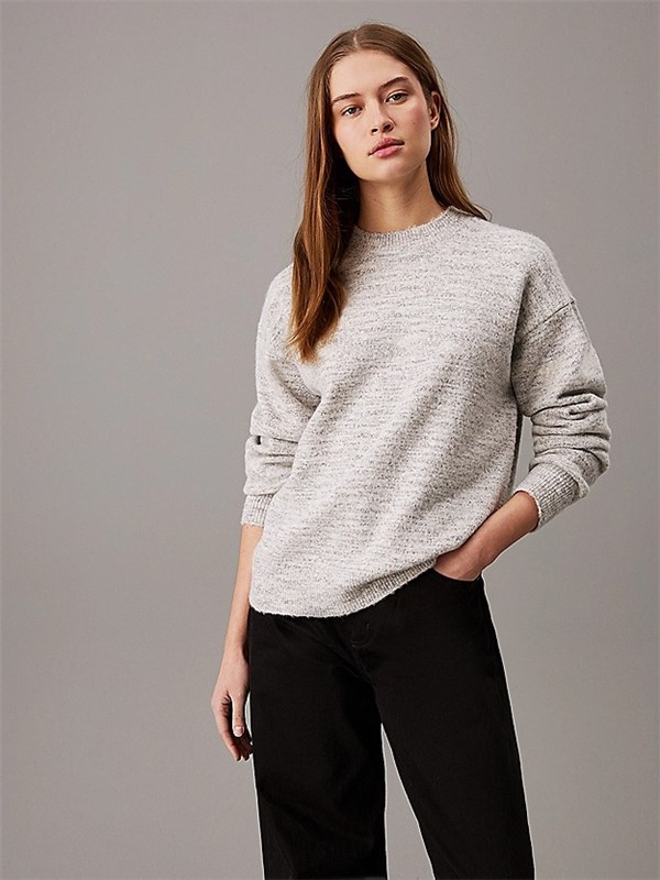 Calvin Klein Sweater Light gray heater