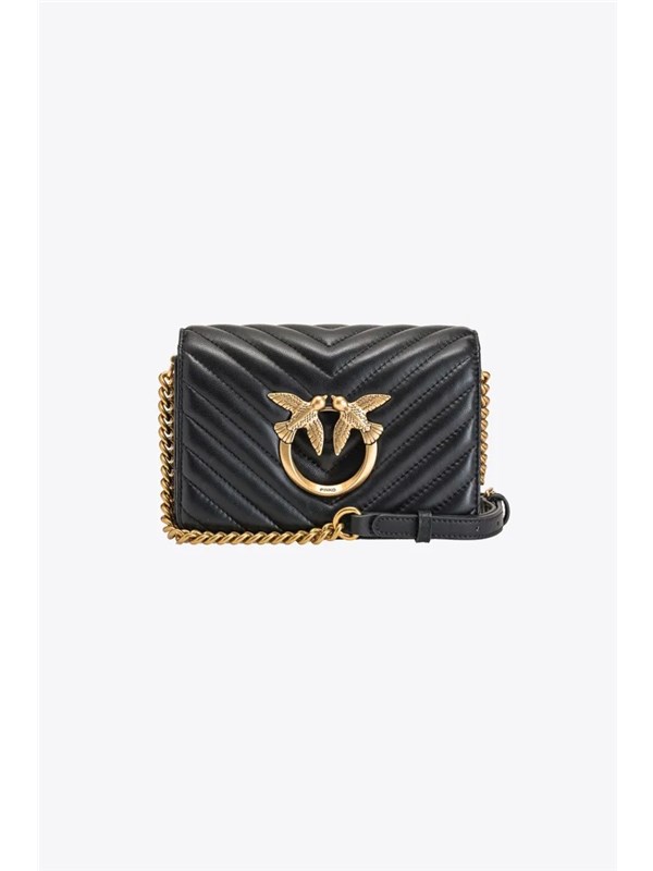Pinko Pelletteria Shoulder bag Black