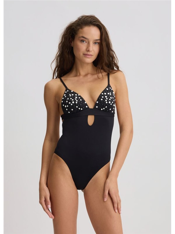 LIU  JO Costume Intero Nero/nero