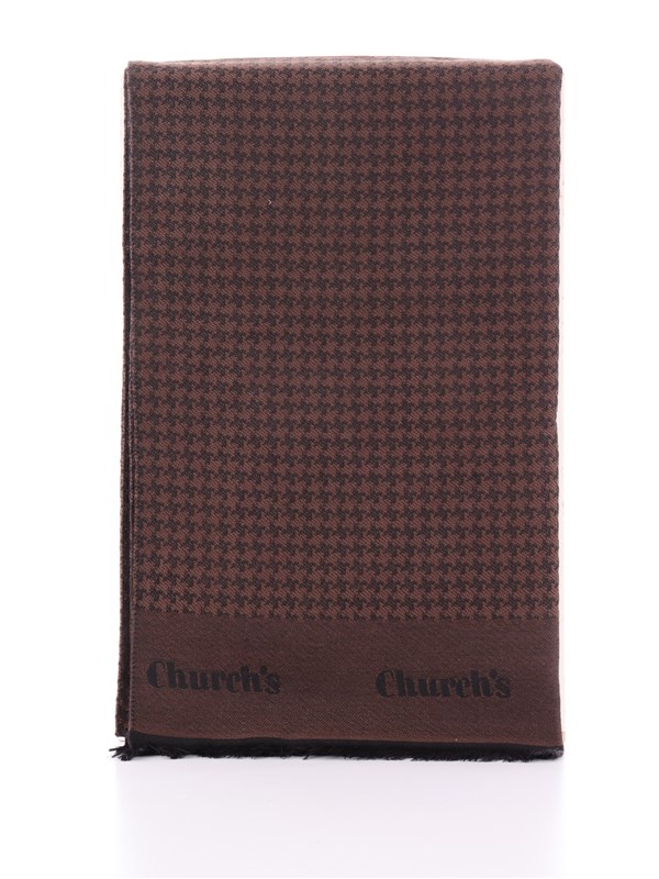 CHURCH'S Scarf Brown