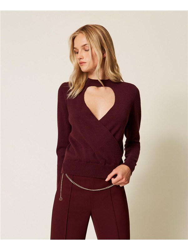 TWINSET Maglia Winetasting