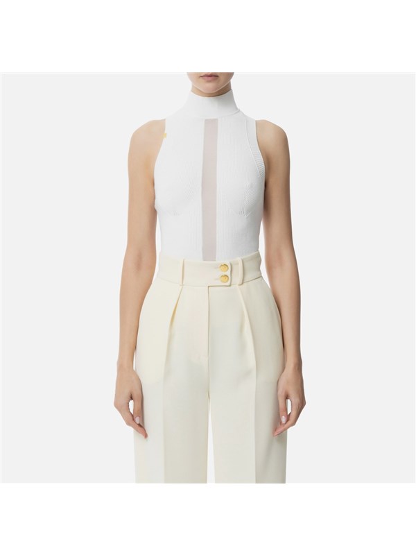 Elisabetta Franchi Top Avorio