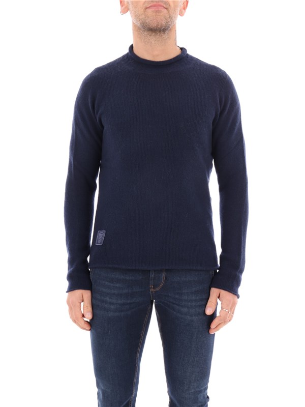 Blauer Sweater Prussian blue