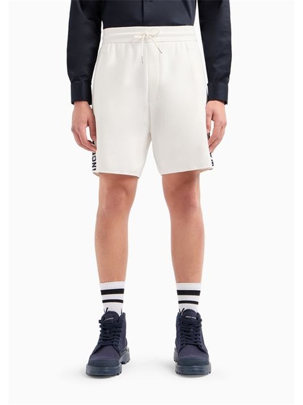 Armani Exchange Shorts Off white