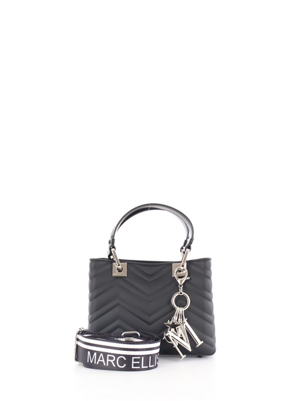 MARC ELLIS N.Y. Handbag Black silver