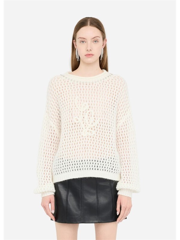 LIU  JO Sweater Wool white