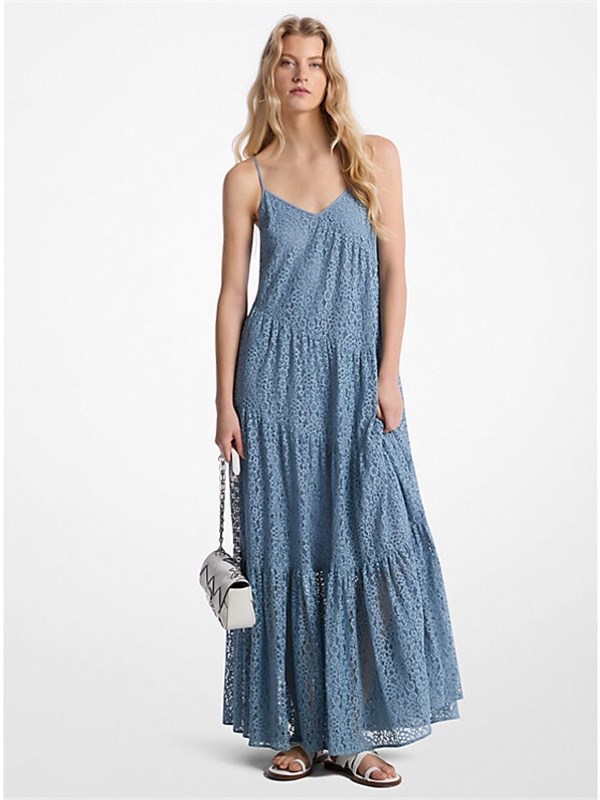 Michael Kors Abito lungo Chambray