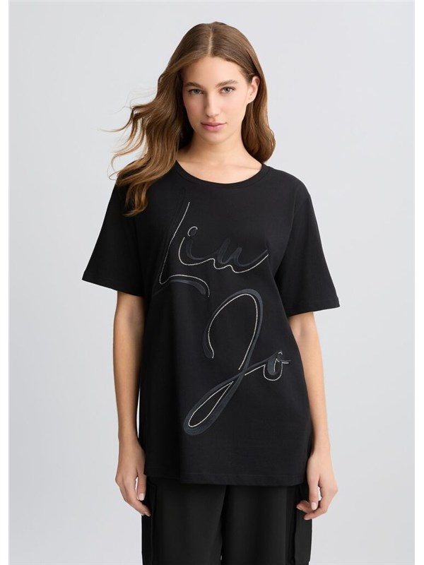 LIU-JO SPORT T-shirt Nero liujo italic