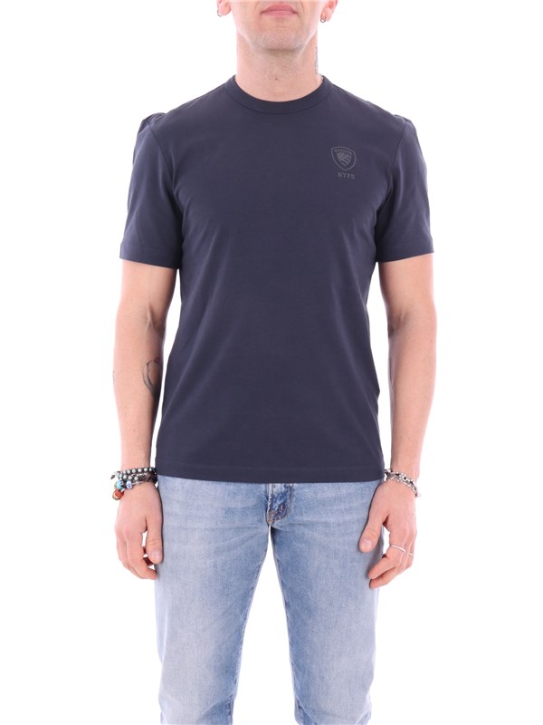 Blauer T-shirt Blue