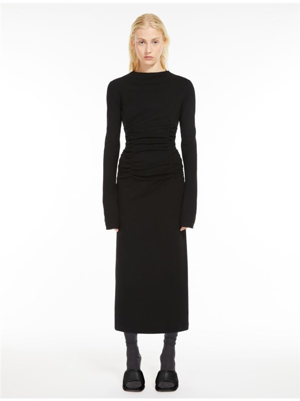 Sportmax Code Long dress Black