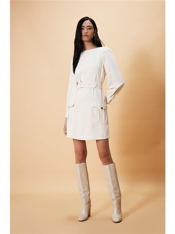 NENETTE Short dress Ivory