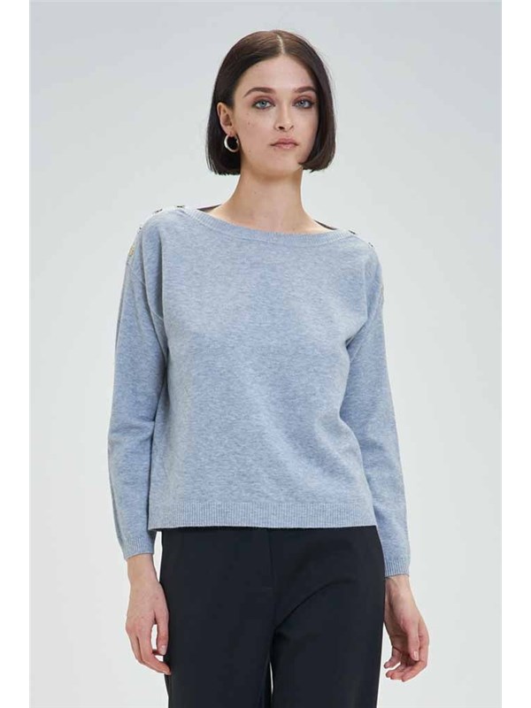 GOA GOA Maglia Denim grey