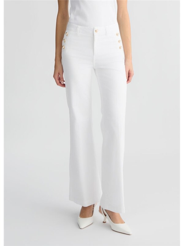 LIU  JO Jeans Bianco ottico