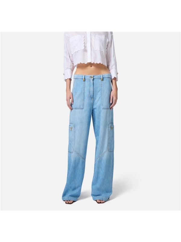 Elisabetta Franchi Jeans Light blue