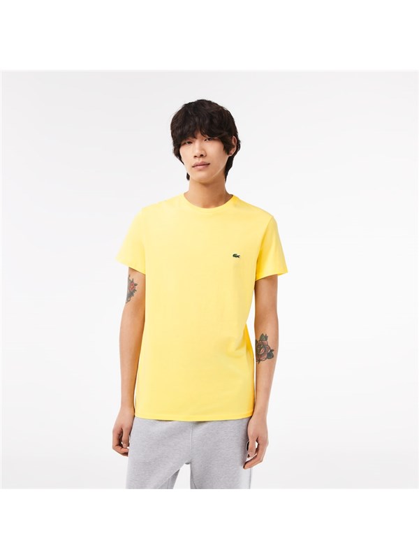 LACOSTE T-shirt yellow