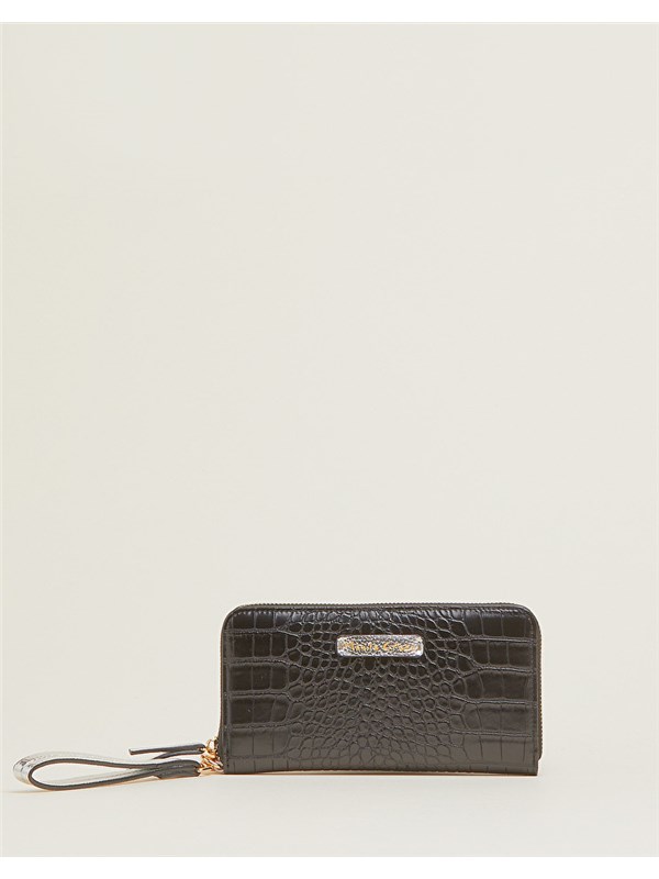 Manila Grace Wallet Black / Silver