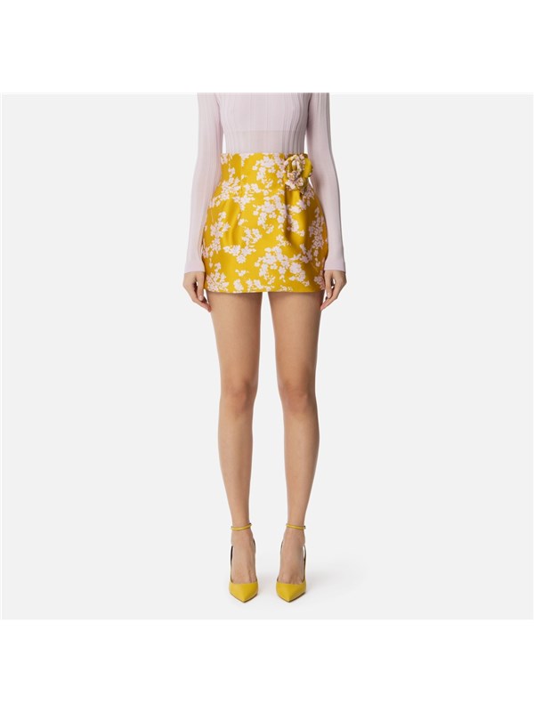 Elisabetta Franchi Gonna Curry/quarzo
