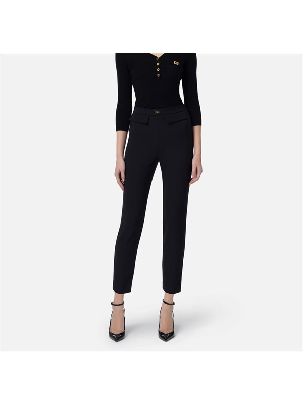 Elisabetta Franchi Pantalone Nero