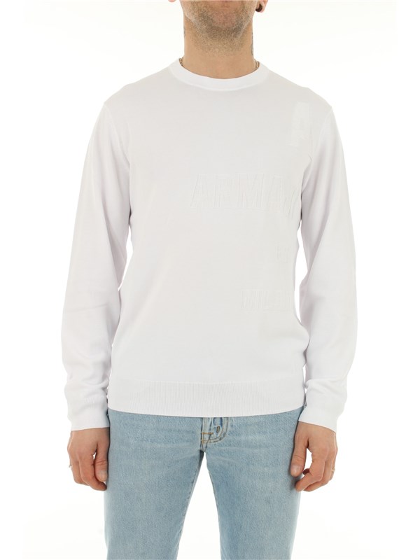 Armani Exchange Sweater white