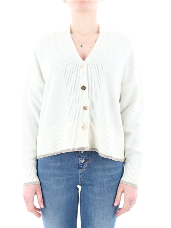 LIU  JO Cardigan Wool white