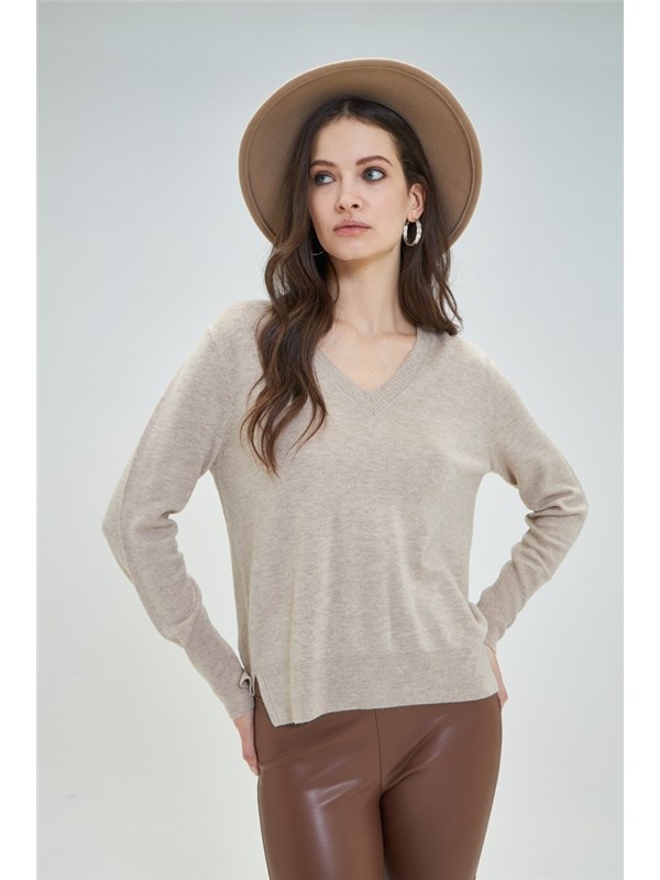 GOA GOA Maglia Beige melange