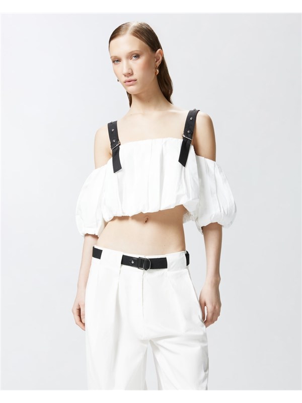 Pinko Top White black