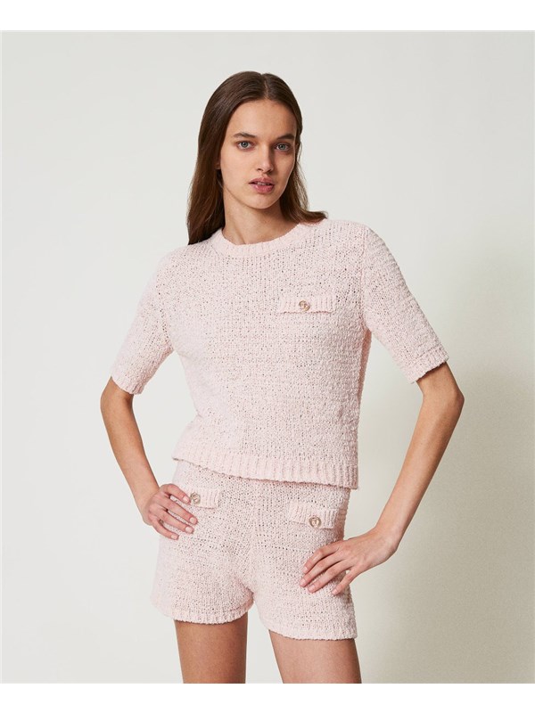 TWINSET Maglia Cupcake pink