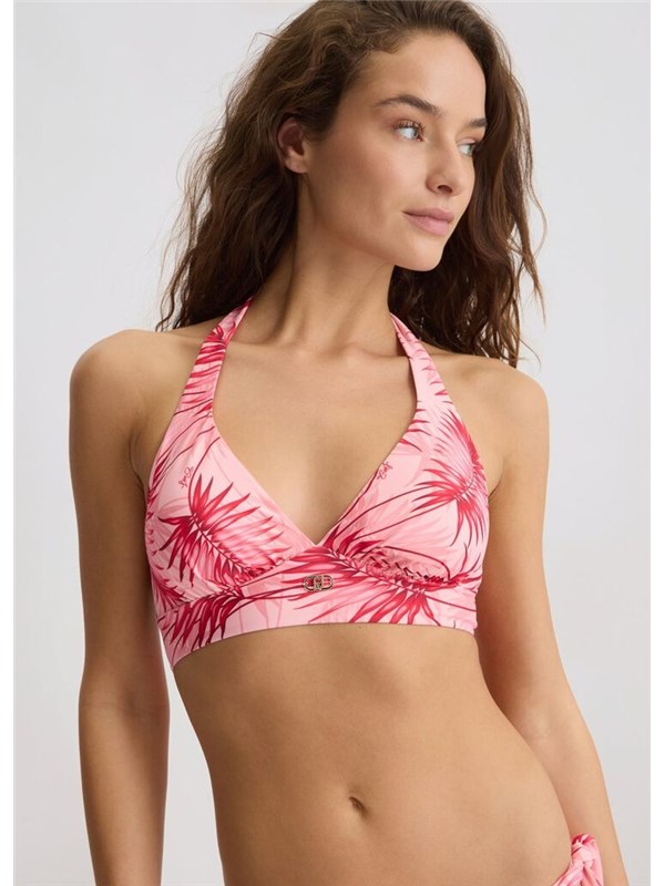 LIU  JO Top Bikini St.pink palm