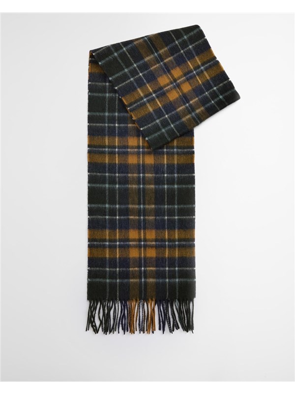 Barbour Sciarpa Forest/bronze brown