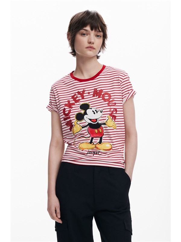 Desigual T-shirt Carmin