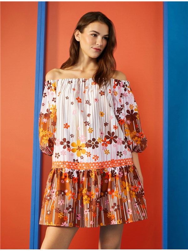 PENNYBLACK Short dress Orange