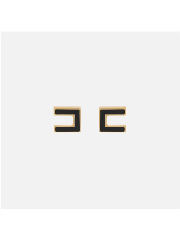 Elisabetta Franchi Earrings Black
