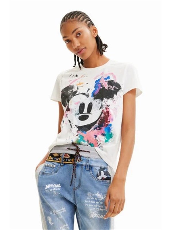 Desigual T-shirt Blanco