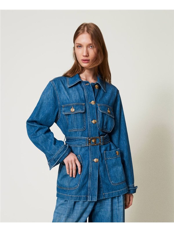 TWINSET Giacca Denim medio