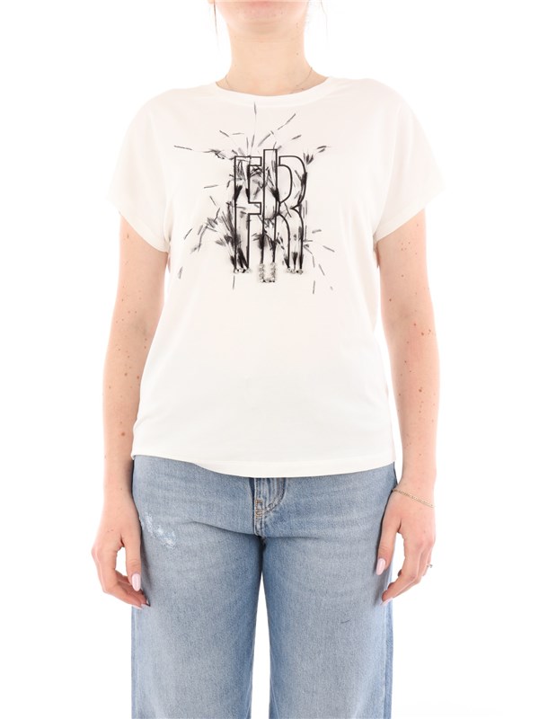 Fracomina T-shirt Cream