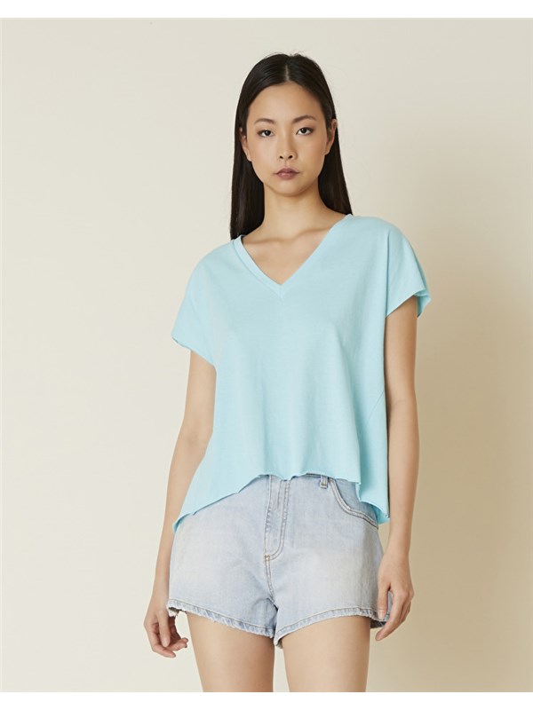 Manila Grace Blouse Turquoise