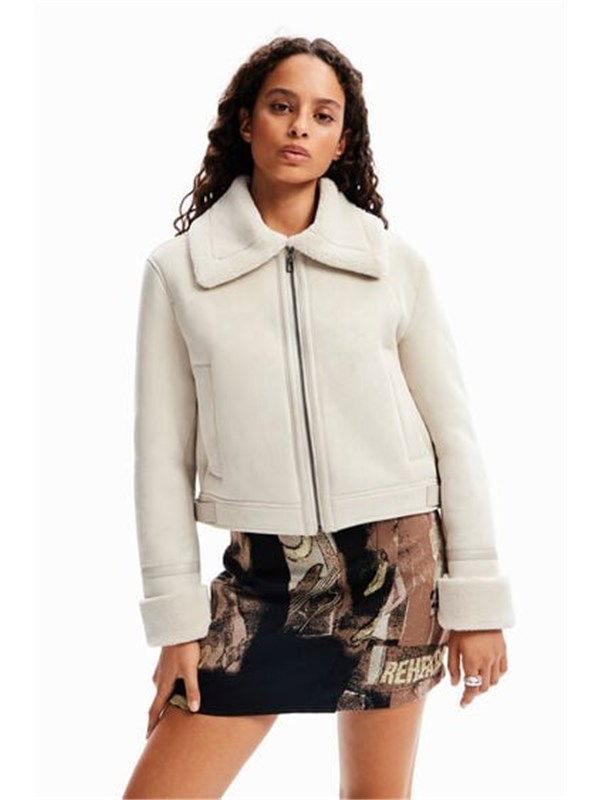 Desigual Coat Raw