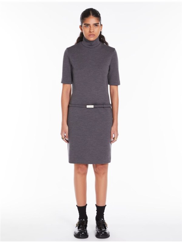 Sportmax Code Short dress Melange gray