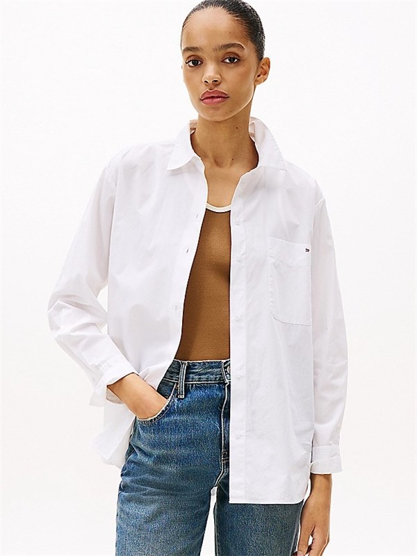 Tommy Hilfiger Camicia Th optic white