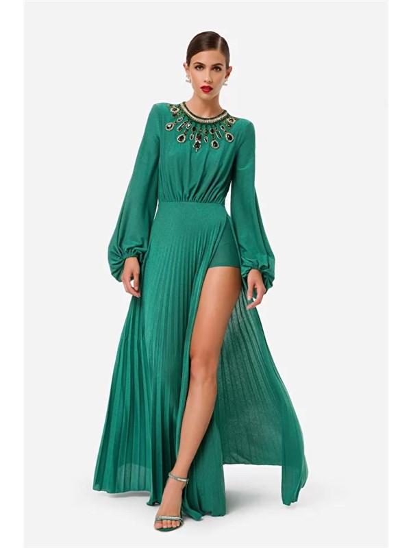 Elisabetta Franchi Long dress Emerald
