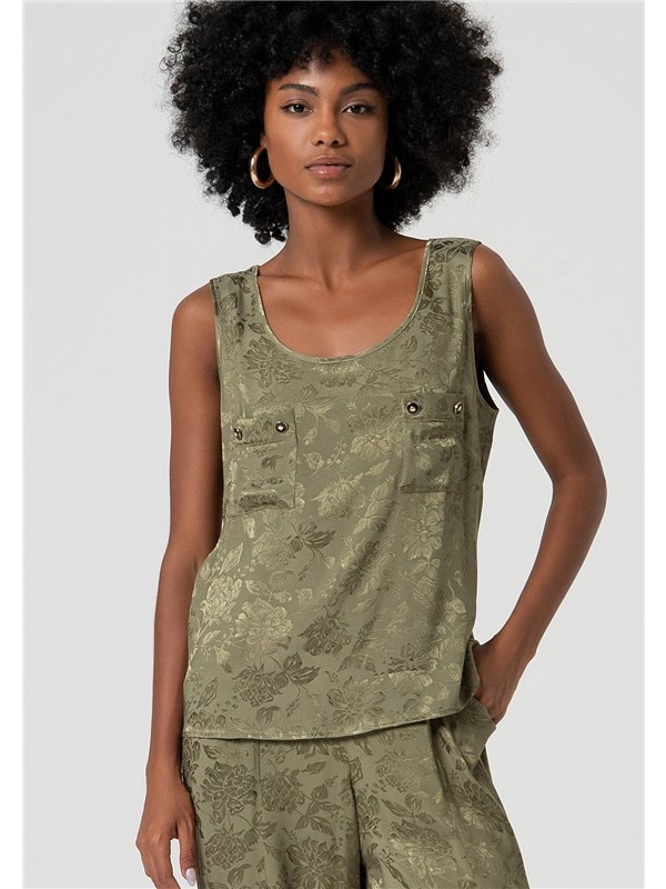 Fracomina Top Military green