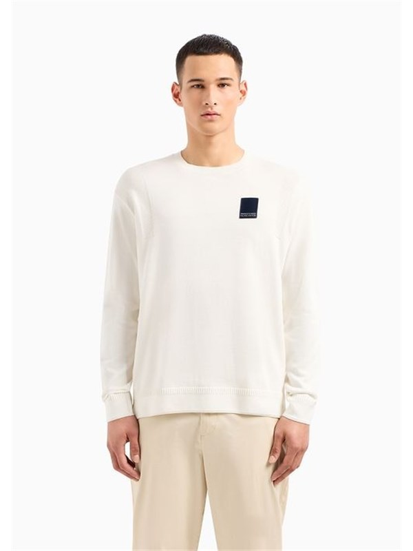 Armani Exchange Sweater Off white