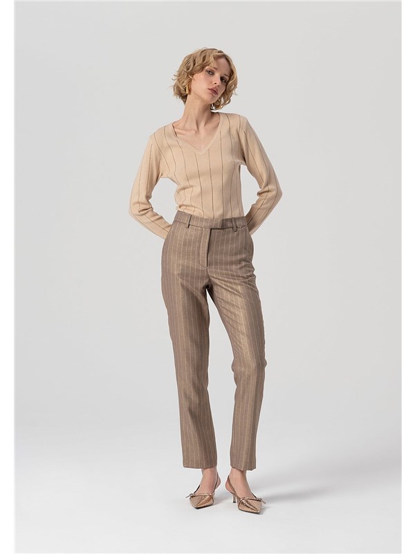 Fracomina Pantalone Taupe