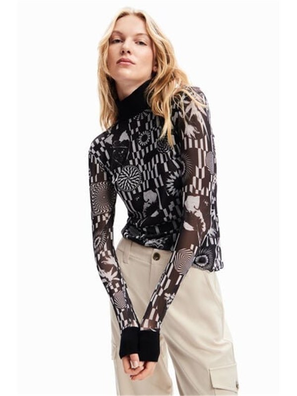 Desigual Sweater Negro
