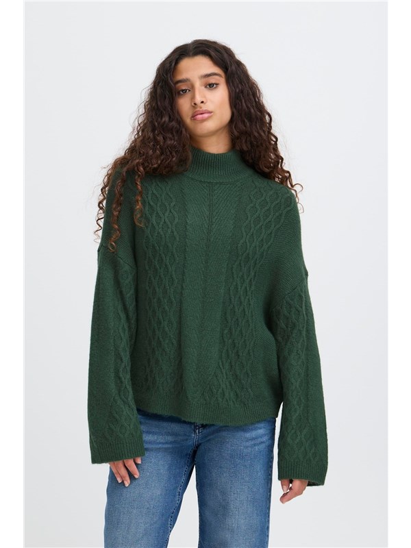 ICHI Pullover Pineneedle