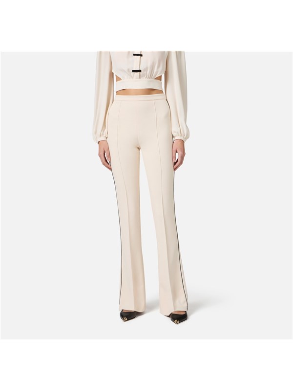 Elisabetta Franchi Pantalone Burro/nero
