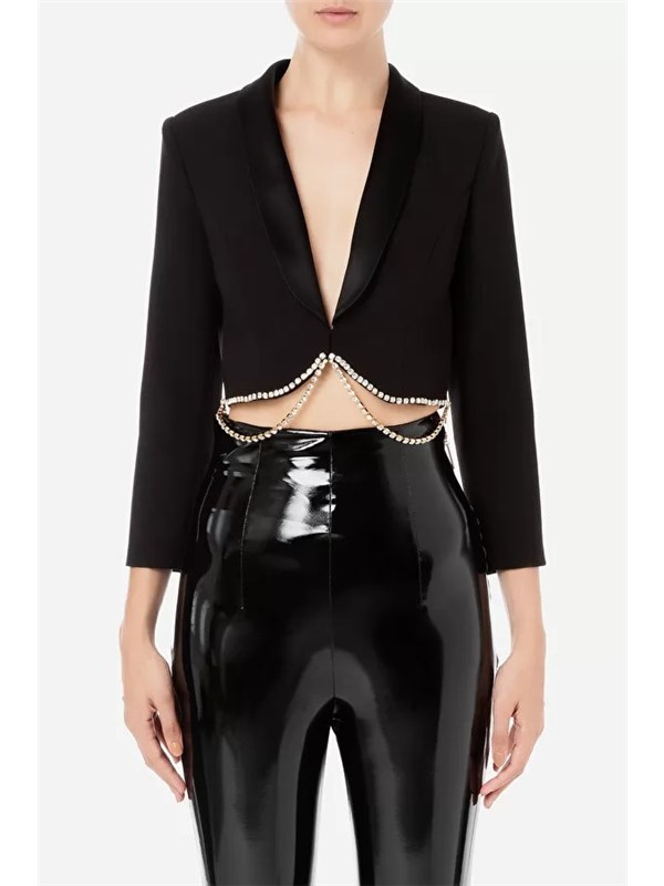 Elisabetta Franchi Jacket Black